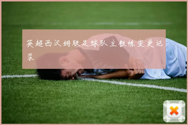 英超西汉姆联足球队主教练变更记录