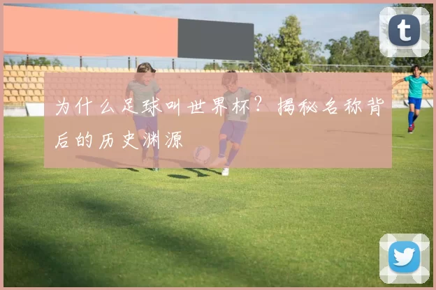 为什么足球叫世界杯?揭秘名称背后的历史渊源