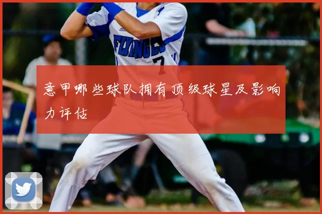 意甲哪些球队拥有顶级球星及影响力评估