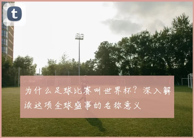 为什么足球比赛叫世界杯?深入解读这项全球盛事的名称意义