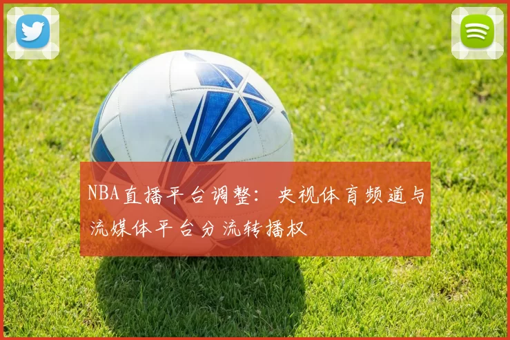 NBA直播平台调整:央视体育频道与流媒体平台分流转播权
